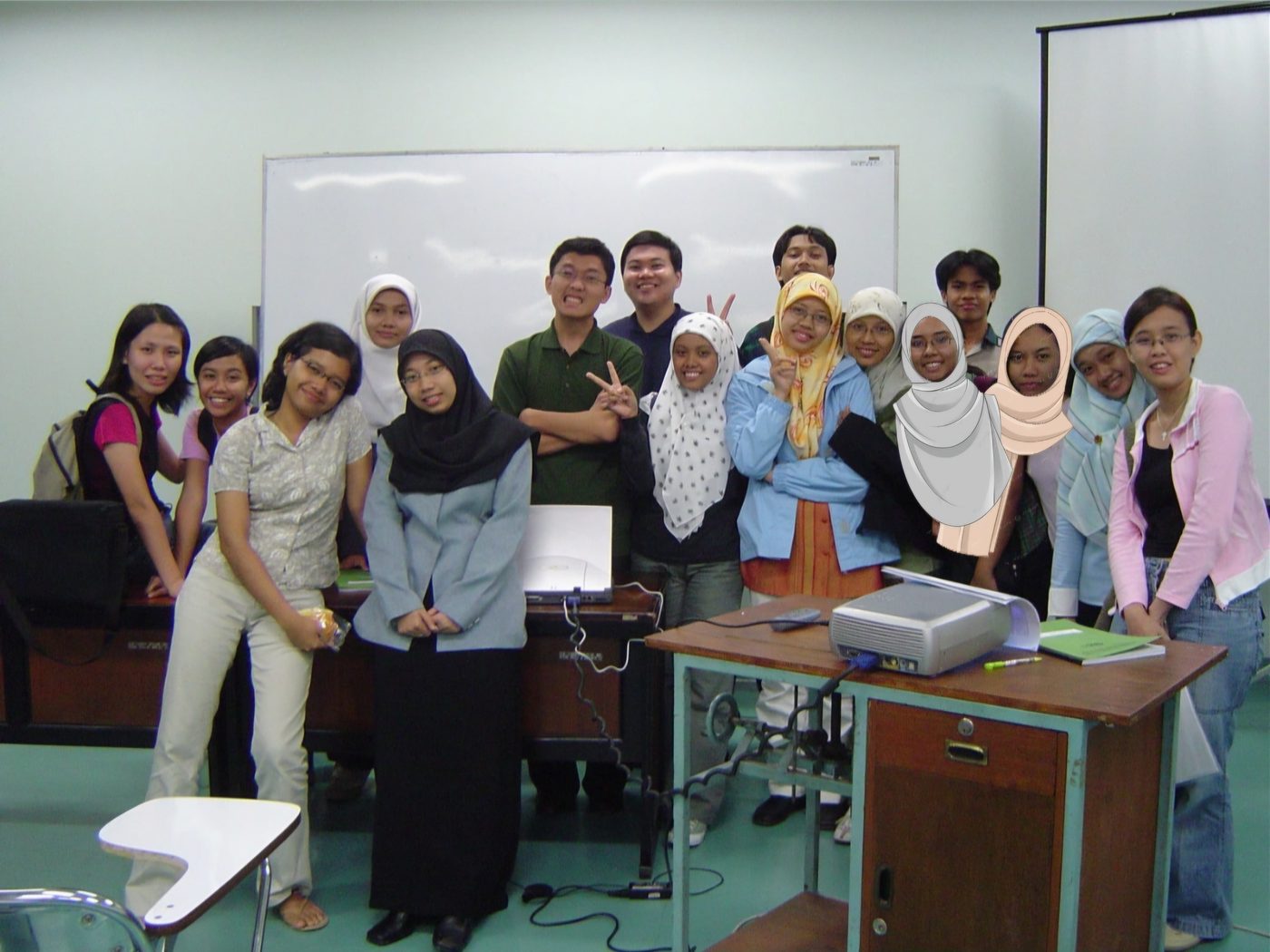 Foto kebersamaan angkatan