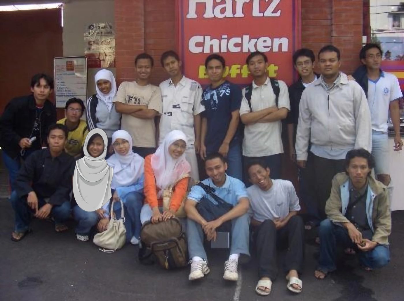 Foto kebersamaan angkatan