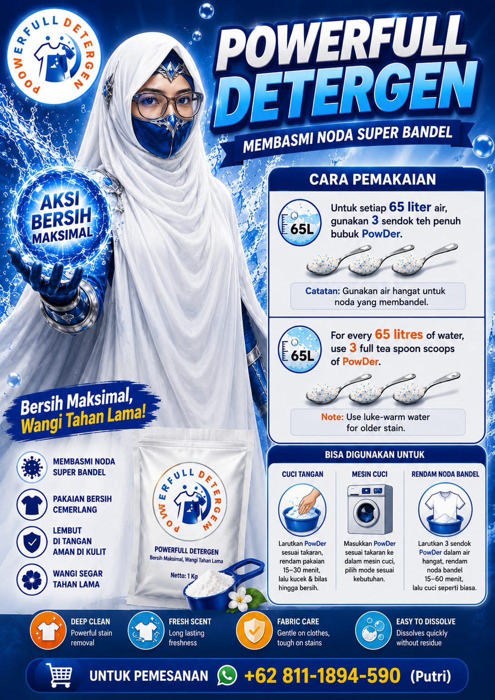 Powerfull Detergen